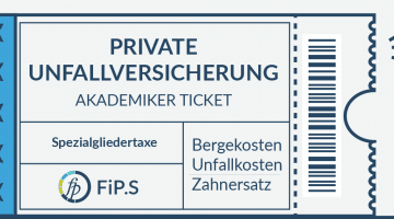 Private Unfallversicherung Kinoticket