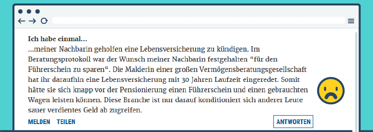 Kommentar von diepresse.com Lebensversicherung kündigen