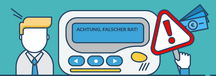 Pager: Achtung falscher Rat, Veraltete Finanzweisheiten