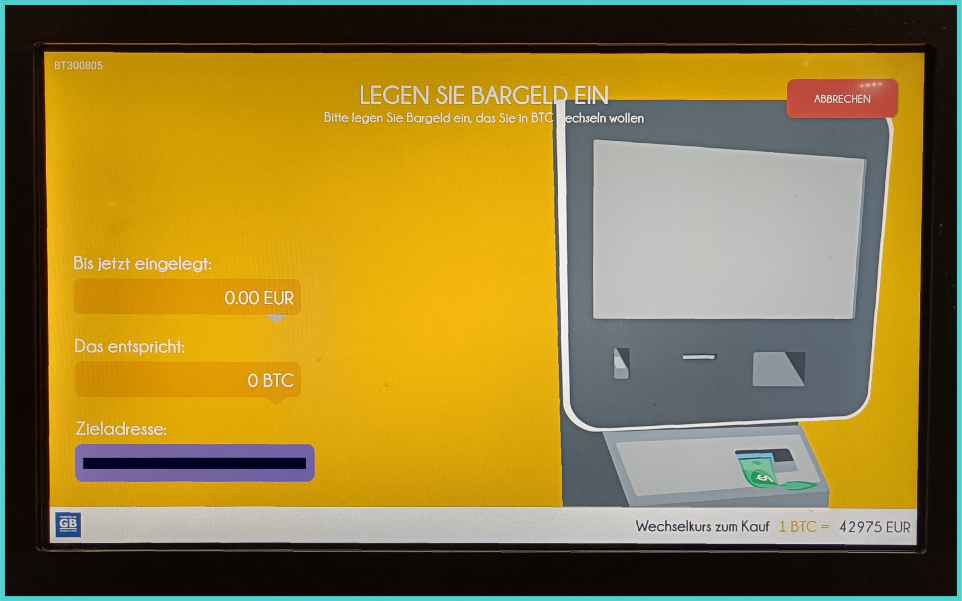 Screenshot ATM